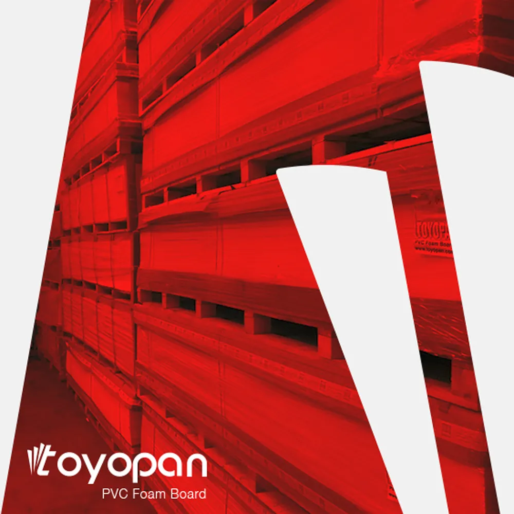 Toyopan PVC foam board warehouse and shipping area in Türkiye